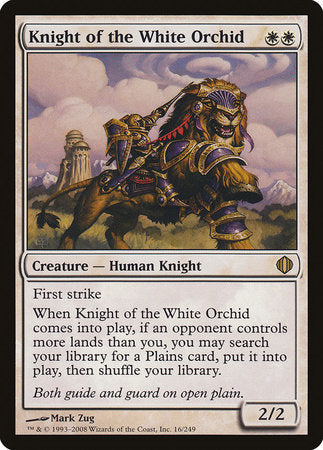 Knight of the White Orchid [Shards of Alara] | Sanctuary Gaming