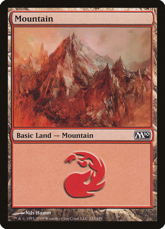 Mountain (243) [Magic 2010] | Sanctuary Gaming