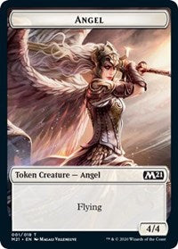Angel // Weird Double-sided Token [Core Set 2021 Tokens] | Sanctuary Gaming