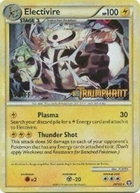 Electivire (20/102) (Staff Prerelease Promo) [HeartGold & SoulSilver: Black Star Promos] | Sanctuary Gaming