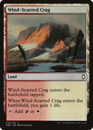 Wind-Scarred Crag [Commander Anthology Volume II] | Sanctuary Gaming