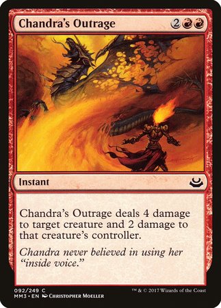 Chandra's Outrage [Modern Masters 2017] | Sanctuary Gaming