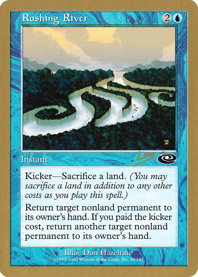 Rushing River (Raphael Levy) [World Championship Decks 2002] | Sanctuary Gaming