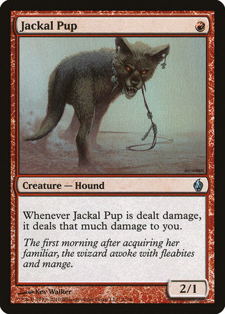 Jackal Pup [Premium Deck Series: Fire and Lightning] | Sanctuary Gaming