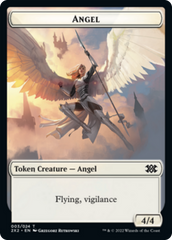 Saproling // Angel Double-sided Token [Double Masters 2022 Tokens] | Sanctuary Gaming