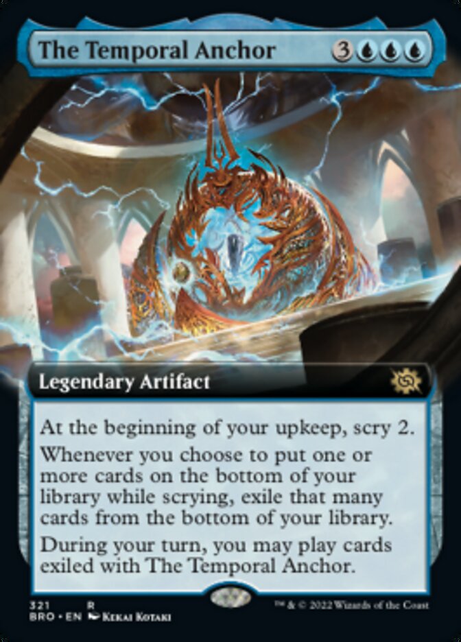The Temporal Anchor (Extended Art) [The Brothers' War] | Sanctuary Gaming