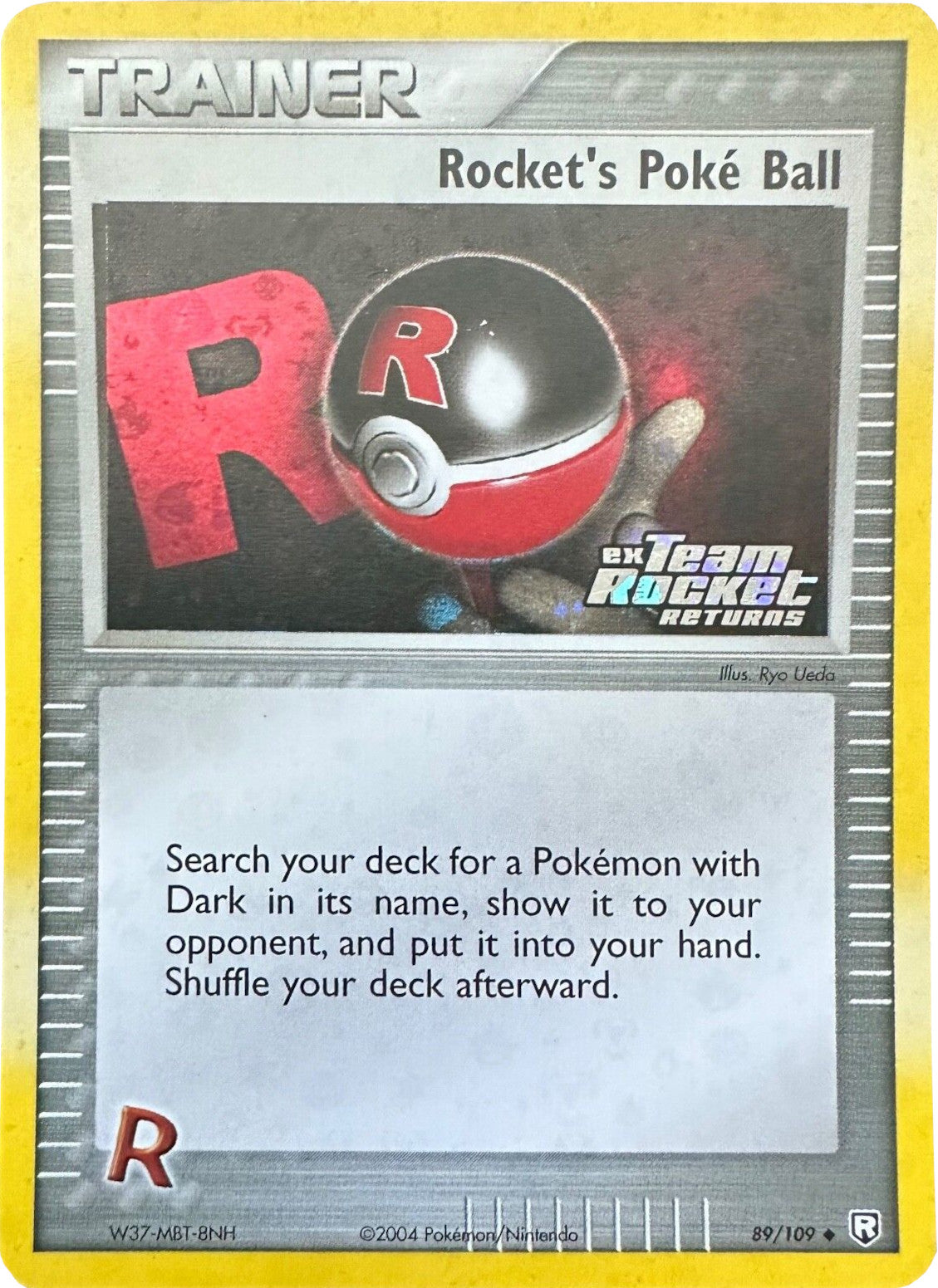 Rocket's Poke Ball (89/109) (Stamped) [EX: Team Rocket Returns] | Sanctuary Gaming