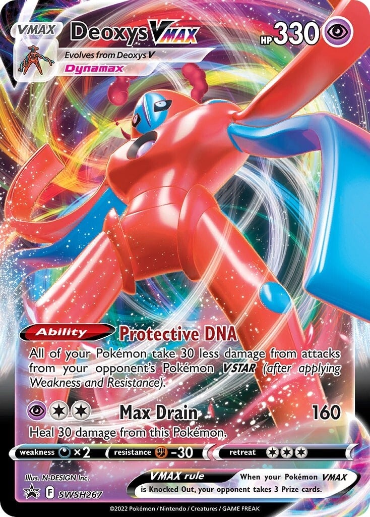 Deoxys VMAX (SWSH267) [Sword & Shield: Black Star Promos] | Sanctuary Gaming