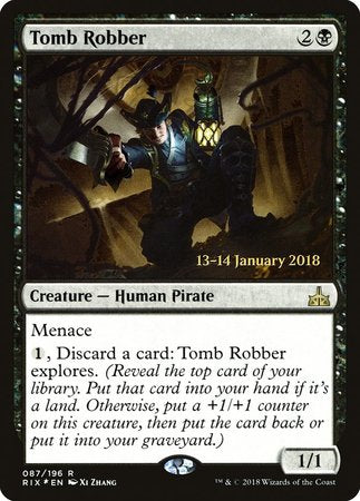 Tomb Robber [Rivals of Ixalan Promos] | Sanctuary Gaming