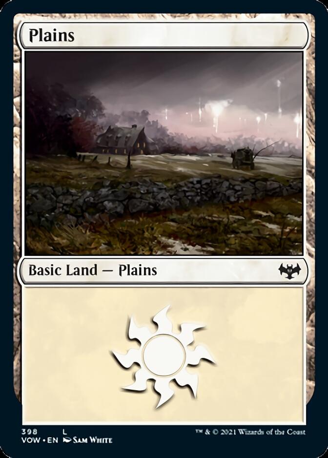 Plains (398) [Innistrad: Crimson Vow] | Sanctuary Gaming