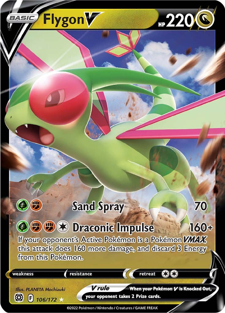 Flygon V (106/172) [Sword & Shield: Brilliant Stars] | Sanctuary Gaming