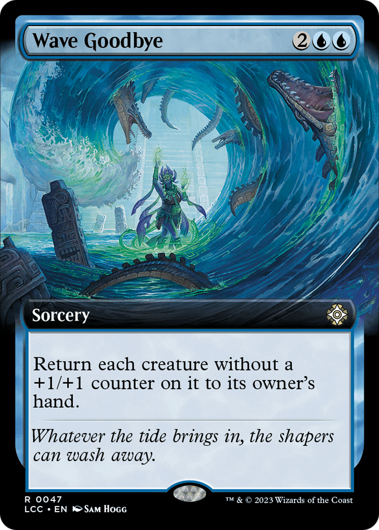 Wave Goodbye (Extended Art) [The Lost Caverns of Ixalan Commander] | Sanctuary Gaming