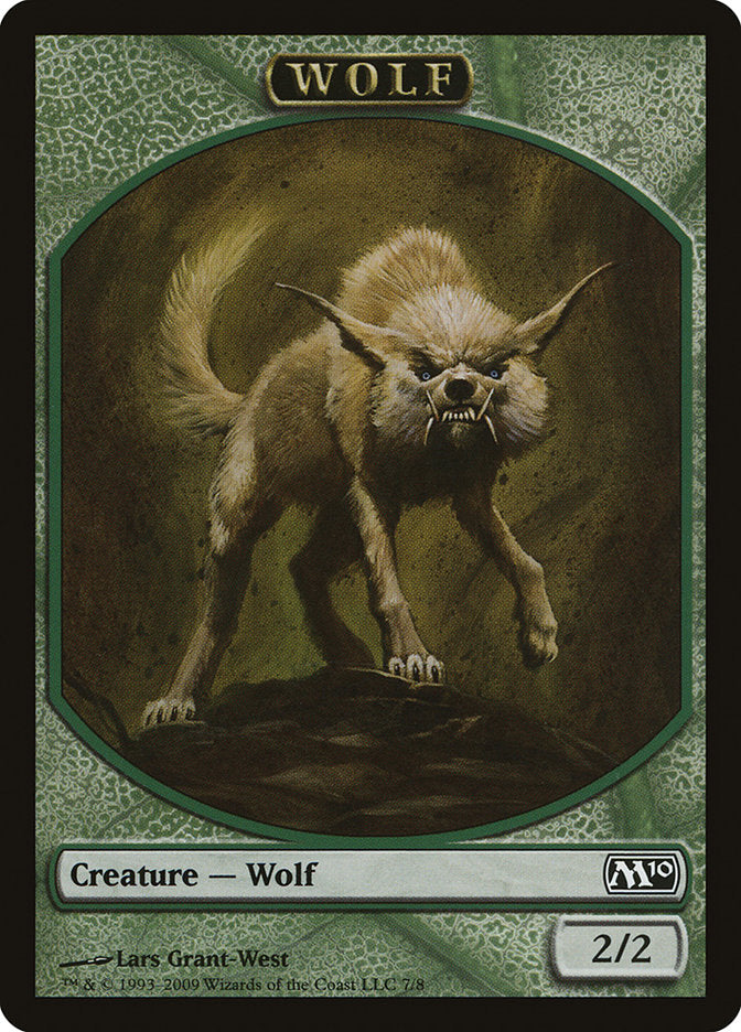 Wolf [Magic 2010 Tokens] | Sanctuary Gaming