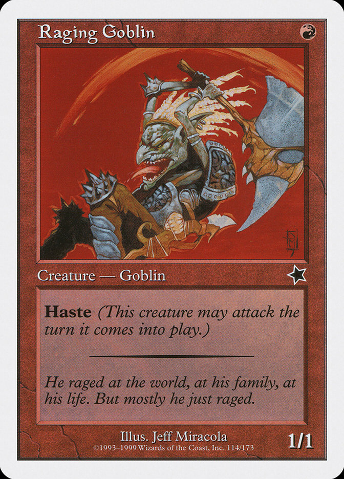 Raging Goblin [Starter 1999] | Sanctuary Gaming