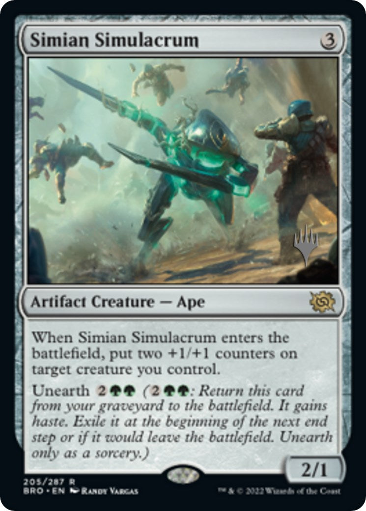 Simian Simulacrum (Promo Pack) [The Brothers' War Promos] | Sanctuary Gaming
