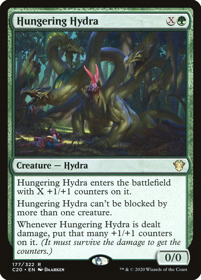 Hungering Hydra [Commander 2020] | Sanctuary Gaming