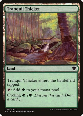 Tranquil Thicket [Commander 2017] | Sanctuary Gaming
