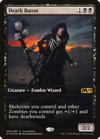 Death Baron (2018 Convention Promo) [Core Set 2019 Promos] | Sanctuary Gaming