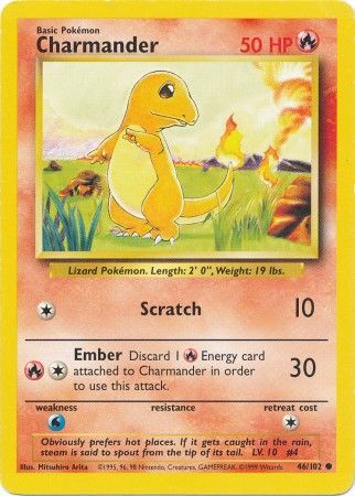 Charmander (46/102) [Base Set Unlimited] | Sanctuary Gaming