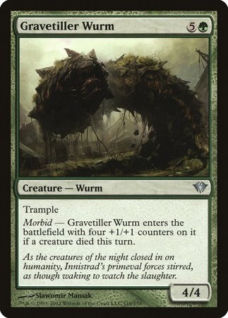 Gravetiller Wurm [Dark Ascension] | Sanctuary Gaming