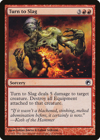 Turn to Slag [Scars of Mirrodin] | Sanctuary Gaming