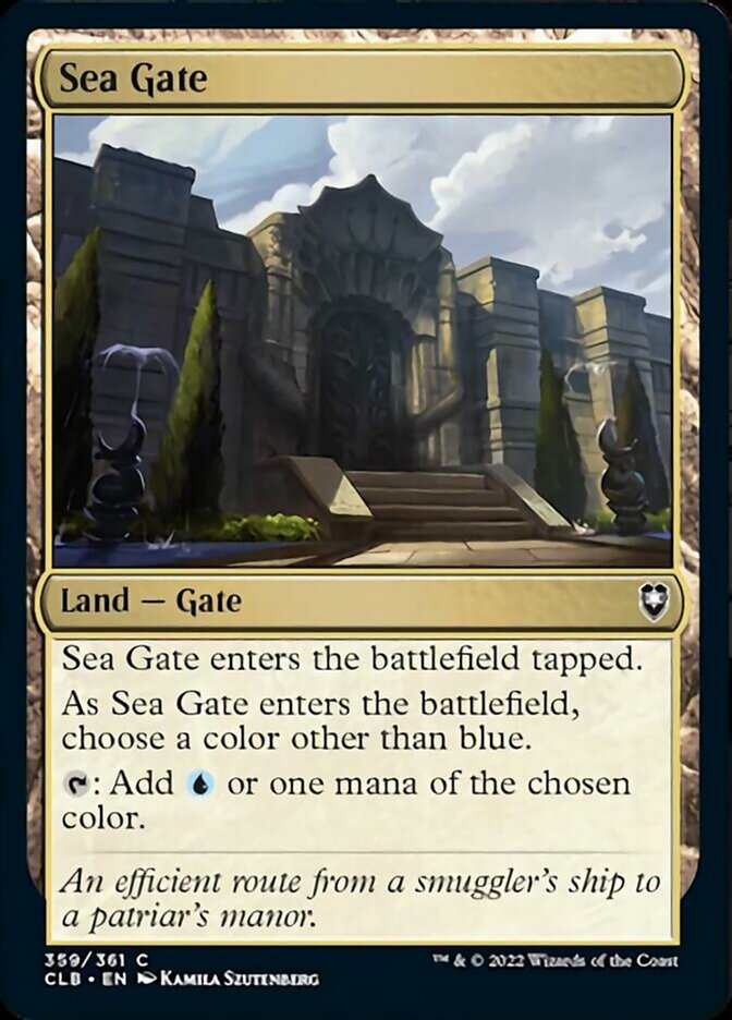 Sea Gate [Commander Legends: Battle for Baldur's Gate] | Sanctuary Gaming