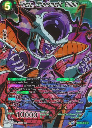 Frieza, Charismatic Villain (SPR) (BT10-075) [Rise of the Unison Warrior 2nd Edition] | Sanctuary Gaming