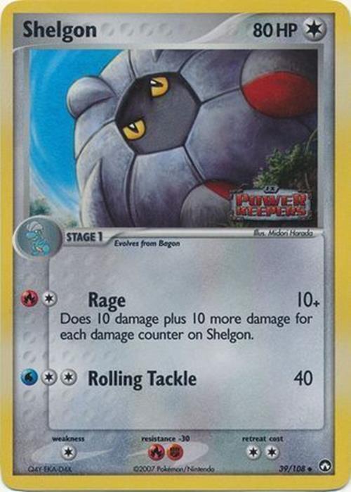 Shelgon (39/108) (Stamped) [EX: Power Keepers] | Sanctuary Gaming