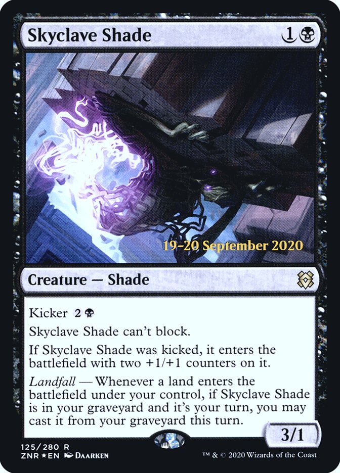 Skyclave Shade  [Zendikar Rising Prerelease Promos] | Sanctuary Gaming