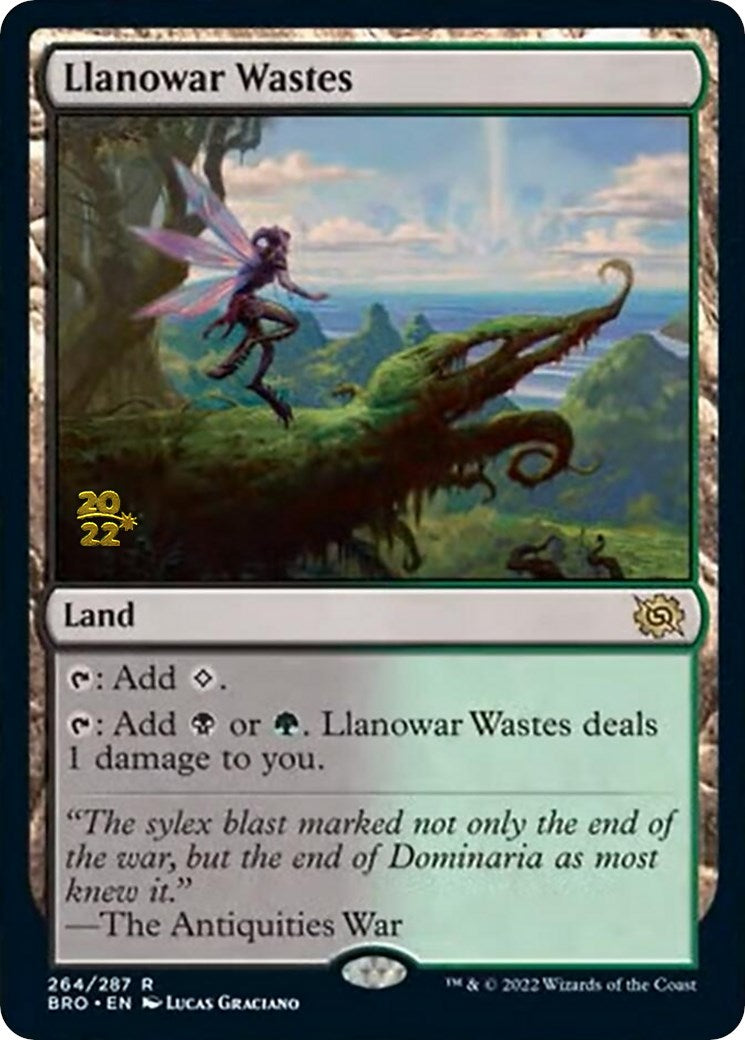 Llanowar Wastes [The Brothers' War: Prerelease Promos] | Sanctuary Gaming