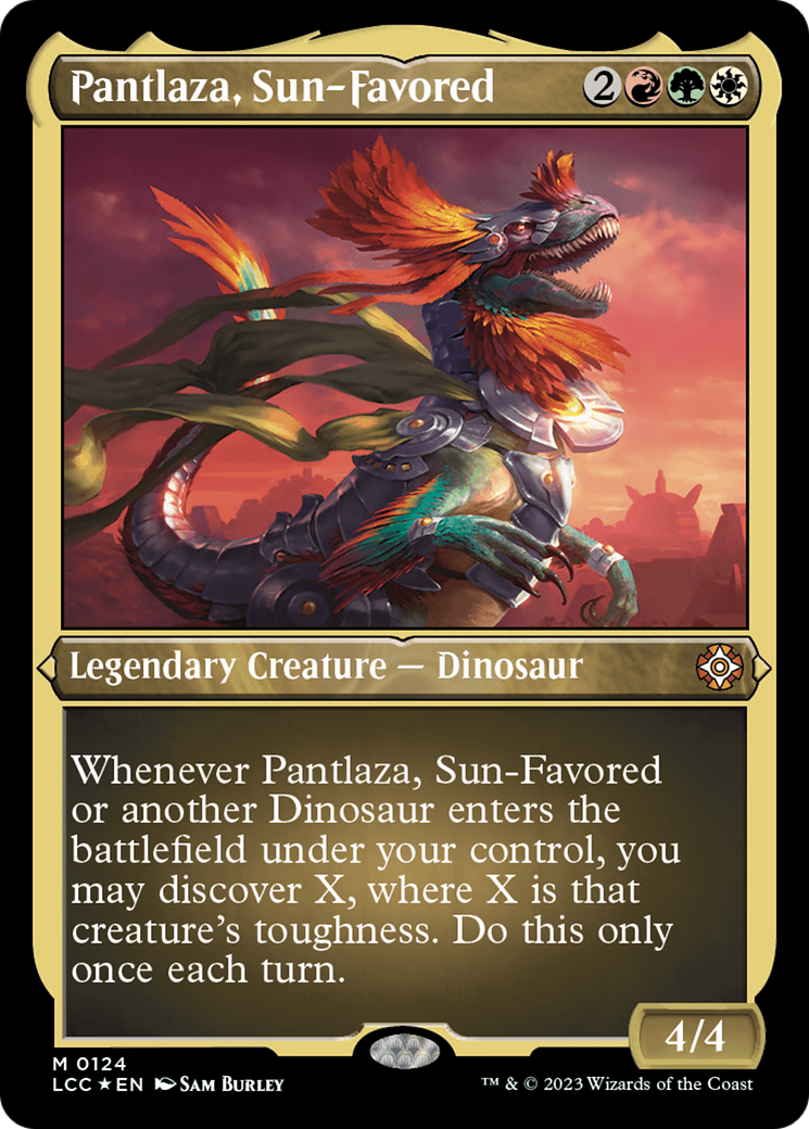 Pantlaza, Sun-Favored (Display Commander) [The Lost Caverns of Ixalan Commander] | Sanctuary Gaming
