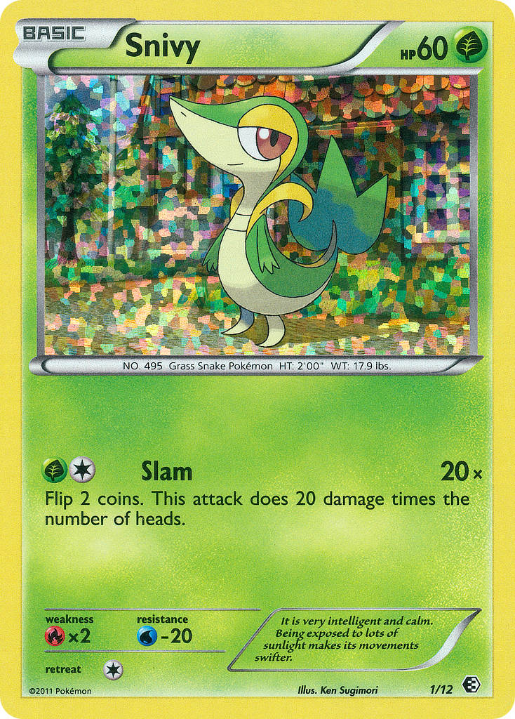 Snivy (1/12) [McDonald's Promos: 2011 Collection] | Sanctuary Gaming