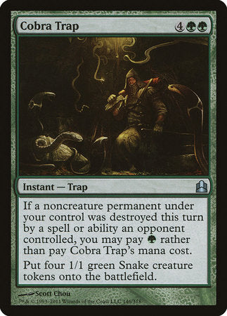 Cobra Trap [Commander 2011] | Sanctuary Gaming