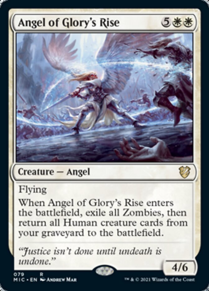 Angel of Glory's Rise [Innistrad: Midnight Hunt Commander] | Sanctuary Gaming