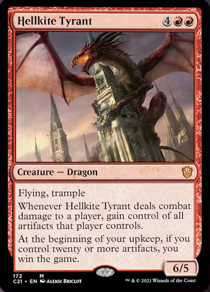 Hellkite Tyrant [Commander 2021] | Sanctuary Gaming
