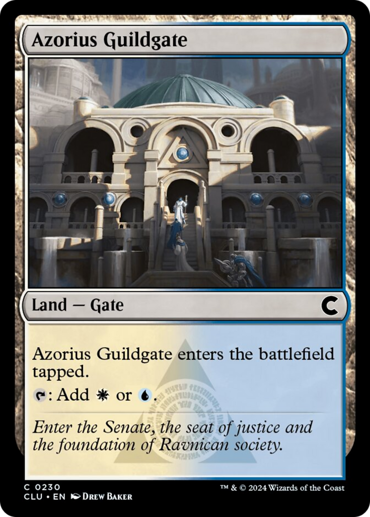 Azorius Guildgate [Ravnica: Clue Edition] | Sanctuary Gaming