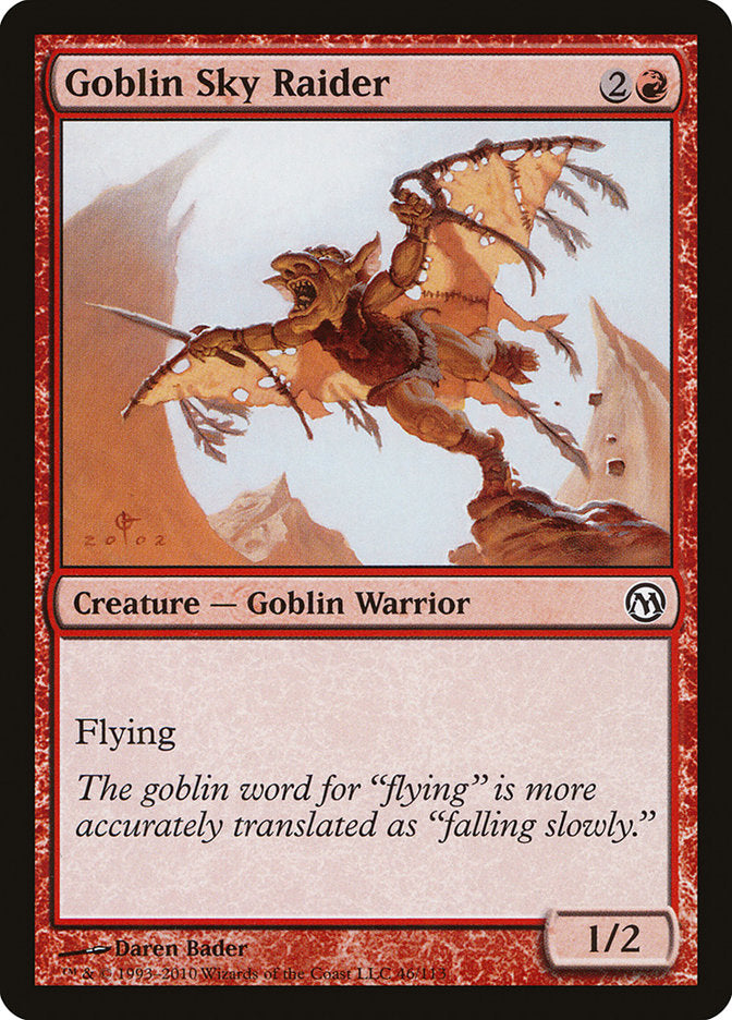 Goblin Sky Raider [Duels of the Planeswalkers] | Sanctuary Gaming