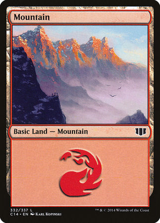 Mountain (332) [Commander 2014] | Sanctuary Gaming