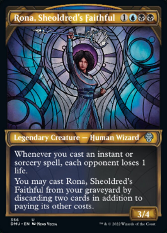 Rona, Sheoldred's Faithful (Showcase Textured) [Dominaria United] | Sanctuary Gaming