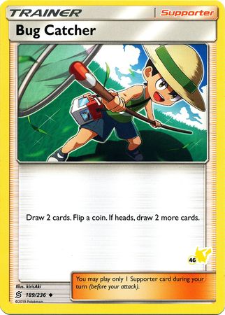 Bug Catcher (189/236) (Pikachu Stamp #46) [Battle Academy 2020] | Sanctuary Gaming
