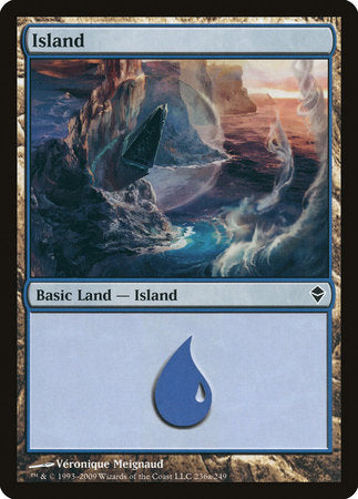 Island (236a) [Zendikar] | Sanctuary Gaming