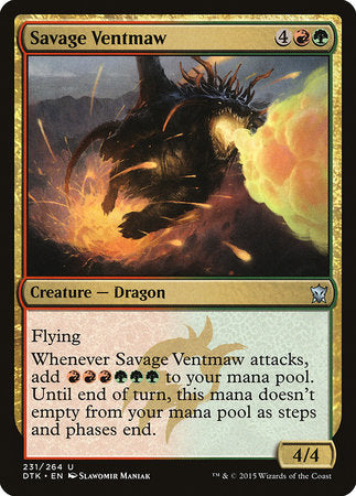 Savage Ventmaw [Dragons of Tarkir] | Sanctuary Gaming