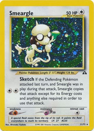 Smeargle (11/75) [Neo Discovery Unlimited] | Sanctuary Gaming
