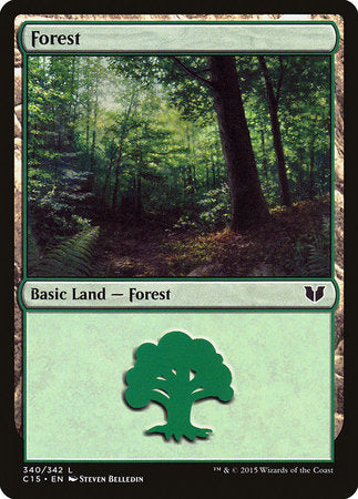 Forest (340) [Commander 2015] | Sanctuary Gaming