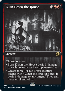 Burn Down the House [Innistrad: Double Feature] | Sanctuary Gaming