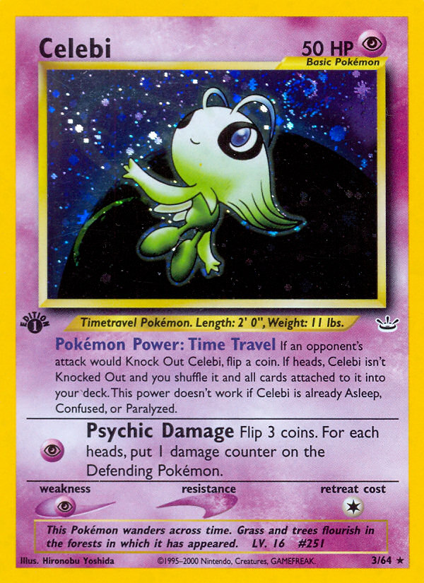 Celebi (3/64) [Neo Revelation 1st Edition] | Sanctuary Gaming