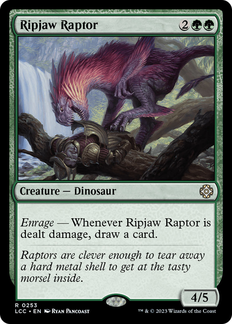 Ripjaw Raptor [The Lost Caverns of Ixalan Commander] | Sanctuary Gaming