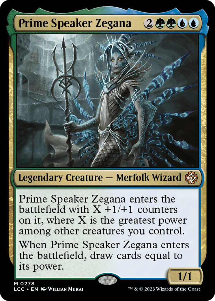 Prime Speaker Zegana [The Lost Caverns of Ixalan Commander] | Sanctuary Gaming