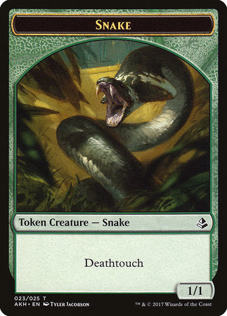 Snake Token [Amonkhet Tokens] | Sanctuary Gaming