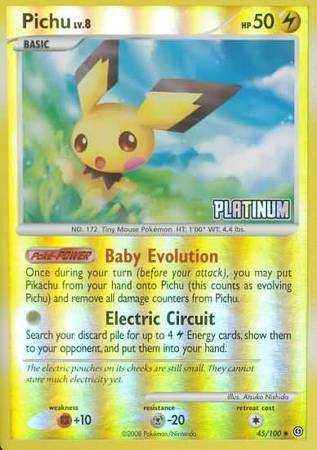 Pichu (45/100) [Burger King Promos: 2009 Collection] | Sanctuary Gaming